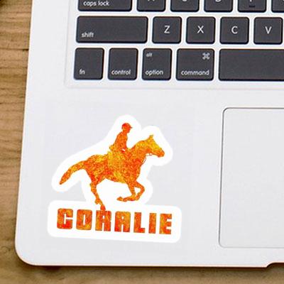 Sticker Horse Rider Coralie Image