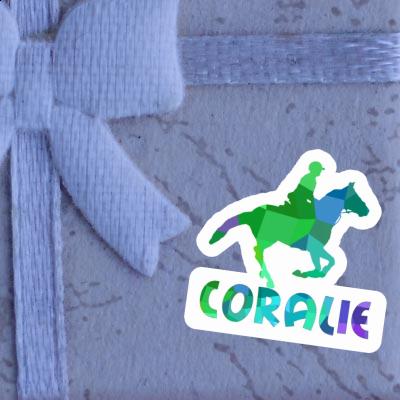 Coralie Sticker Horse Rider Notebook Image