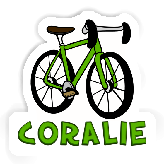 Sticker Bicycle Coralie Laptop Image