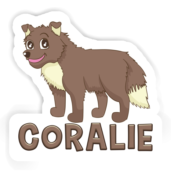 Sheepdog Sticker Coralie Notebook Image