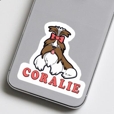 Coralie Autocollant Shih Tzu Laptop Image