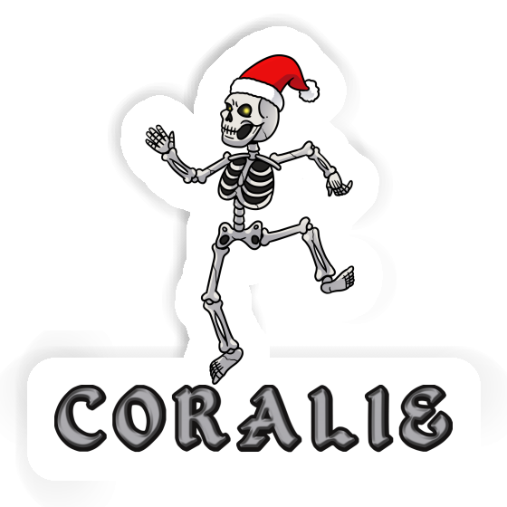 Skeleton Sticker Coralie Laptop Image