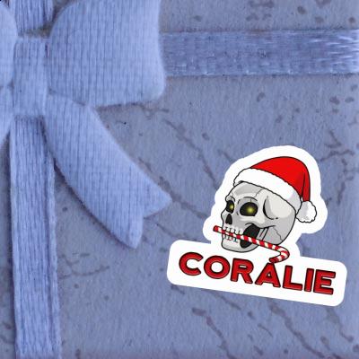 Sticker Christmas Skull Coralie Notebook Image