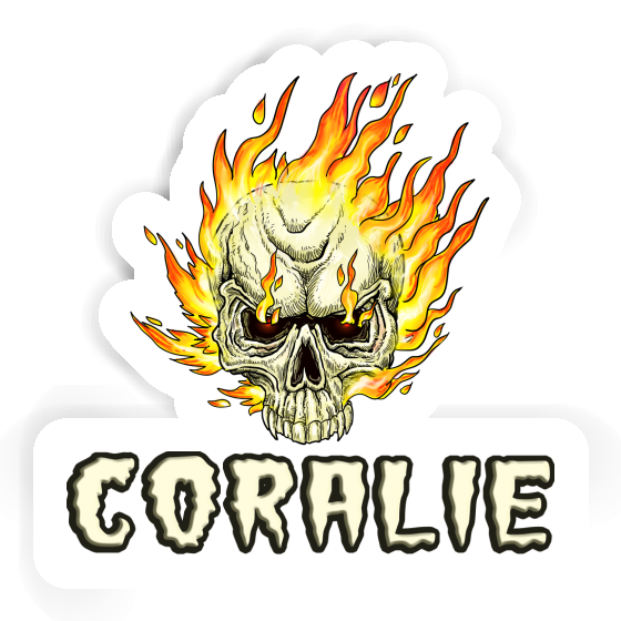 Skull Sticker Coralie Image