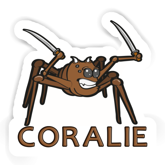 Fighting Spider Sticker Coralie Gift package Image