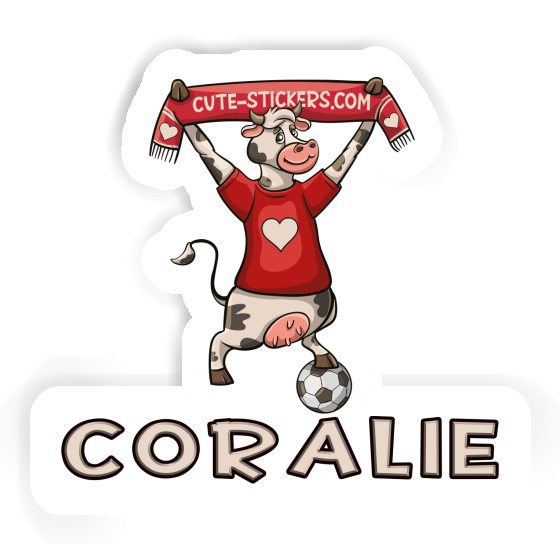 Coralie Sticker Cow Laptop Image