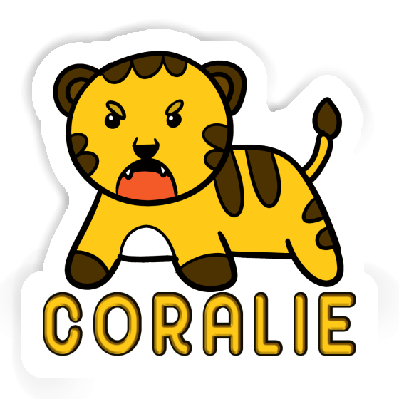 Sticker Tiger Coralie Notebook Image