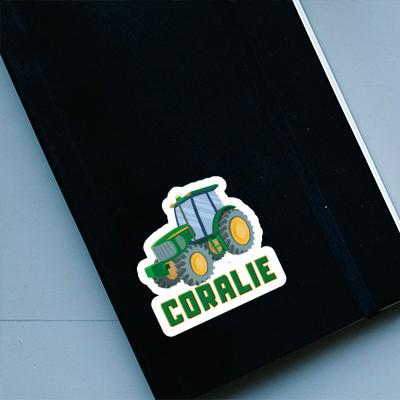 Sticker Tractor Coralie Notebook Image