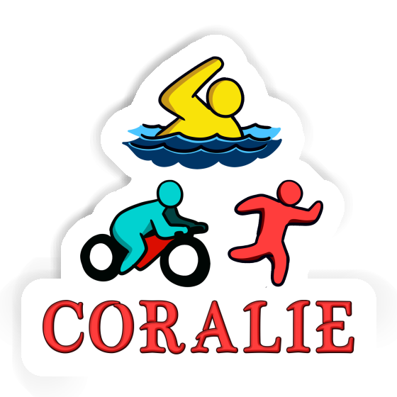 Sticker Coralie Triathlete Gift package Image