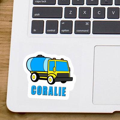 Coralie Sticker Water Truck Image