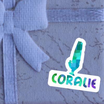 Sticker Coralie Windsurfer Image