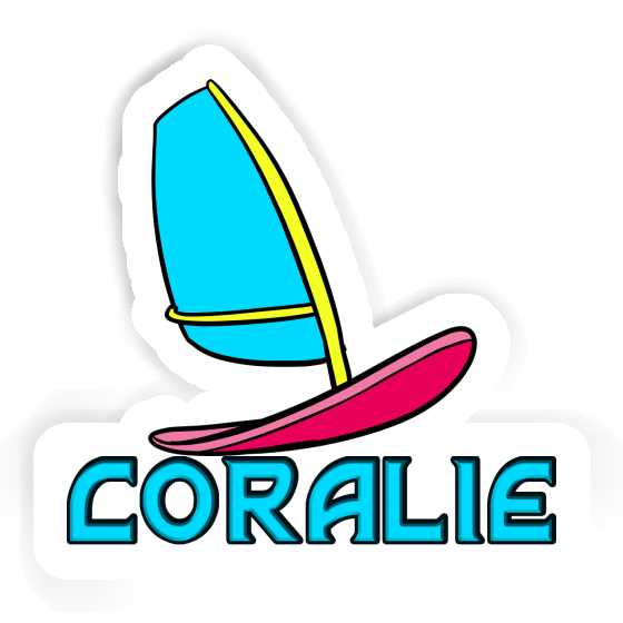 Coralie Sticker Windsurf Board Gift package Image