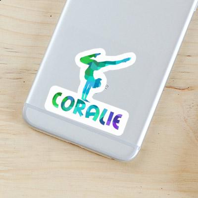 Sticker Coralie Yoga Woman Gift package Image