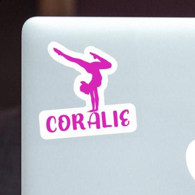 Sticker Coralie Yoga Woman Gift package Image