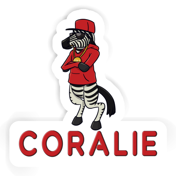 Zebra Sticker Coralie Gift package Image