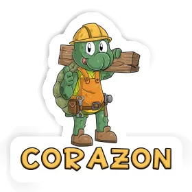 Construction worker Sticker Corazon Image