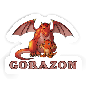 Sticker Dragon Corazon Image