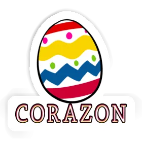 Sticker Corazon Egg Image