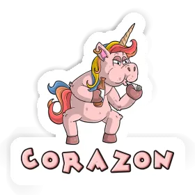 Sticker Smoker Corazon Image