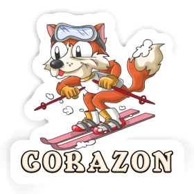 Sticker Fox Corazon Image