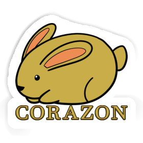 Sticker Corazon Hare Image
