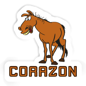 Sticker Horse Corazon Image