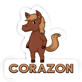 Sticker Horse Corazon Image