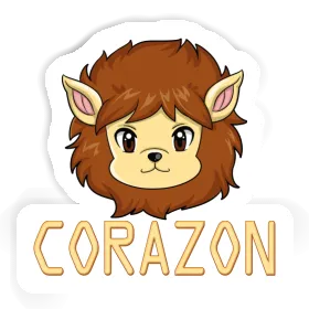 Sticker Lion Corazon Image