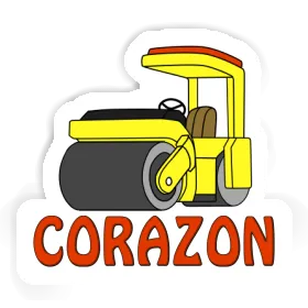 Corazon Autocollant Rouleau Image