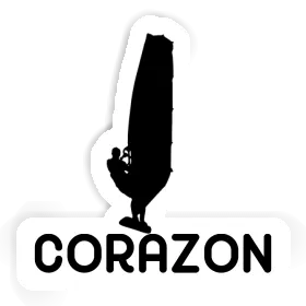 Aufkleber Corazon Windsurfer Image