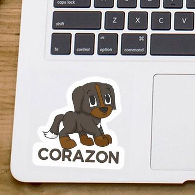 Corazon Aufkleber Sennenhund Image