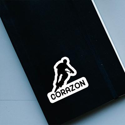 Sticker Corazon Biker Image