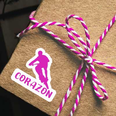 Corazon Autocollant Vététiste Notebook Corazon Autocollant Vététiste Notebook Image