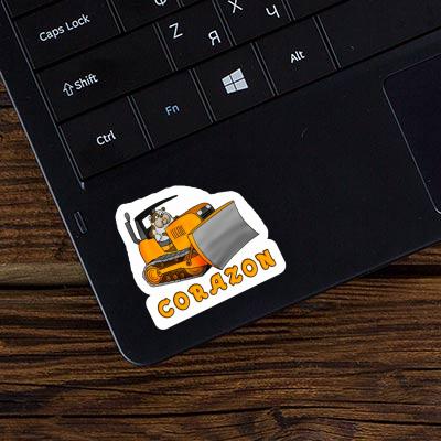 Autocollant Bulldozer Corazon Notebook Autocollant Bulldozer Corazon Gift package Image
