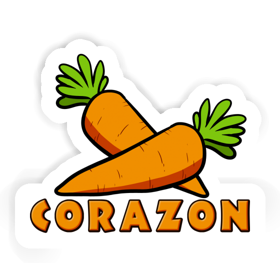 Carotte Autocollant Corazon Image