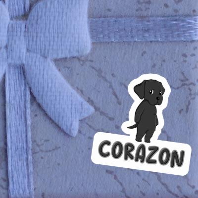 Autocollant Corazon Labrador Retriever Notebook Autocollant Corazon Labrador Retriever Gift package Image