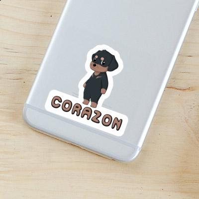 Rottweiler Autocollant Corazon Notebook Rottweiler Autocollant Corazon Notebook Image
