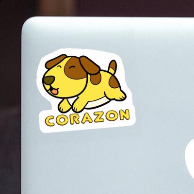 Sticker Corazon Hund Notebook Sticker Corazon Hund Gift package Image