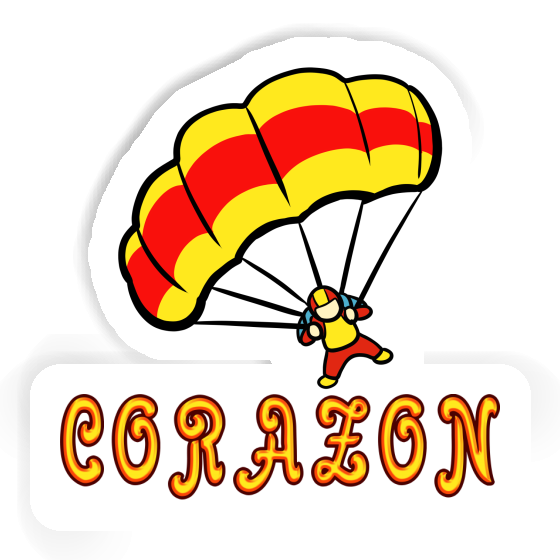 Fallschirm Sticker Corazon Notebook Fallschirm Sticker Corazon Gift package Image