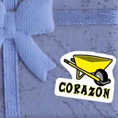 Schubkarre Aufkleber Corazon Notebook Schubkarre Aufkleber Corazon Gift package Image