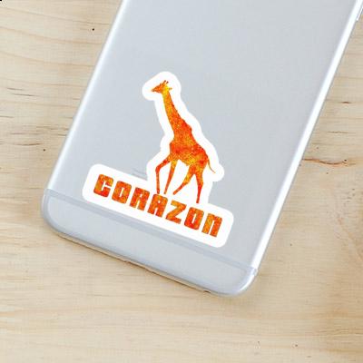 Corazon Autocollant Girafe Notebook Corazon Autocollant Girafe Gift package Image