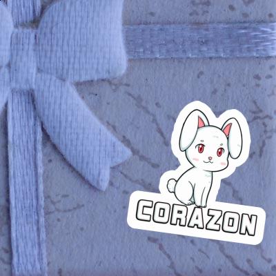Lapin Autocollant Corazon Notebook Image