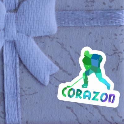 Eishockeyspieler Aufkleber Corazon Image