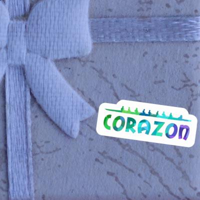 Corazon Sticker Rowboat Image
