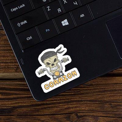Autocollant Motocycliste Corazon Laptop Autocollant Motocycliste Corazon Laptop Image