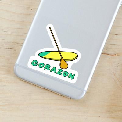 Corazon Autocollant Stand Up Paddle Laptop Corazon Autocollant Stand Up Paddle Laptop Image