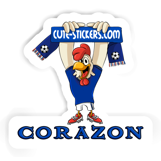 Sticker Corazon Rooster Notebook Sticker Corazon Rooster Gift package Image