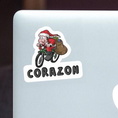 Autocollant Cycliste Corazon Autocollant Cycliste Corazon Image