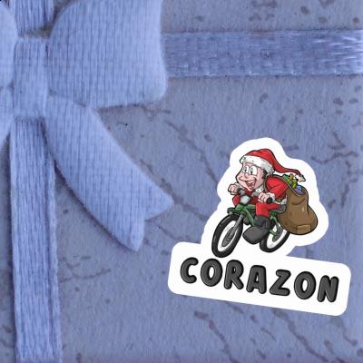 Fahrradfahrer Sticker Corazon Fahrradfahrer Sticker Corazon Image