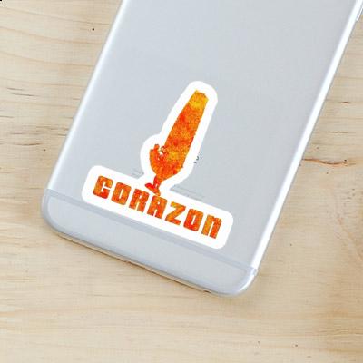 Windsurfer Sticker Corazon Gift package Image